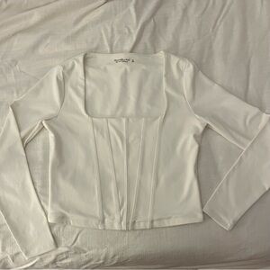 ABERCROMBIE 2 Corset Cropped Longsleeves